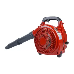 28CC Gas Leaf Blower, 490 CFM / 280 MPH, 1.1HP 2-Cycle with Cruise Control – Red, for Leaves Driveway Garden Yard Light Snow