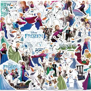 Disney Frozen Stickers 50PCS - Perfect for Fans Decorating Journals Planners Easy to Use Versatile Fun for All Ages