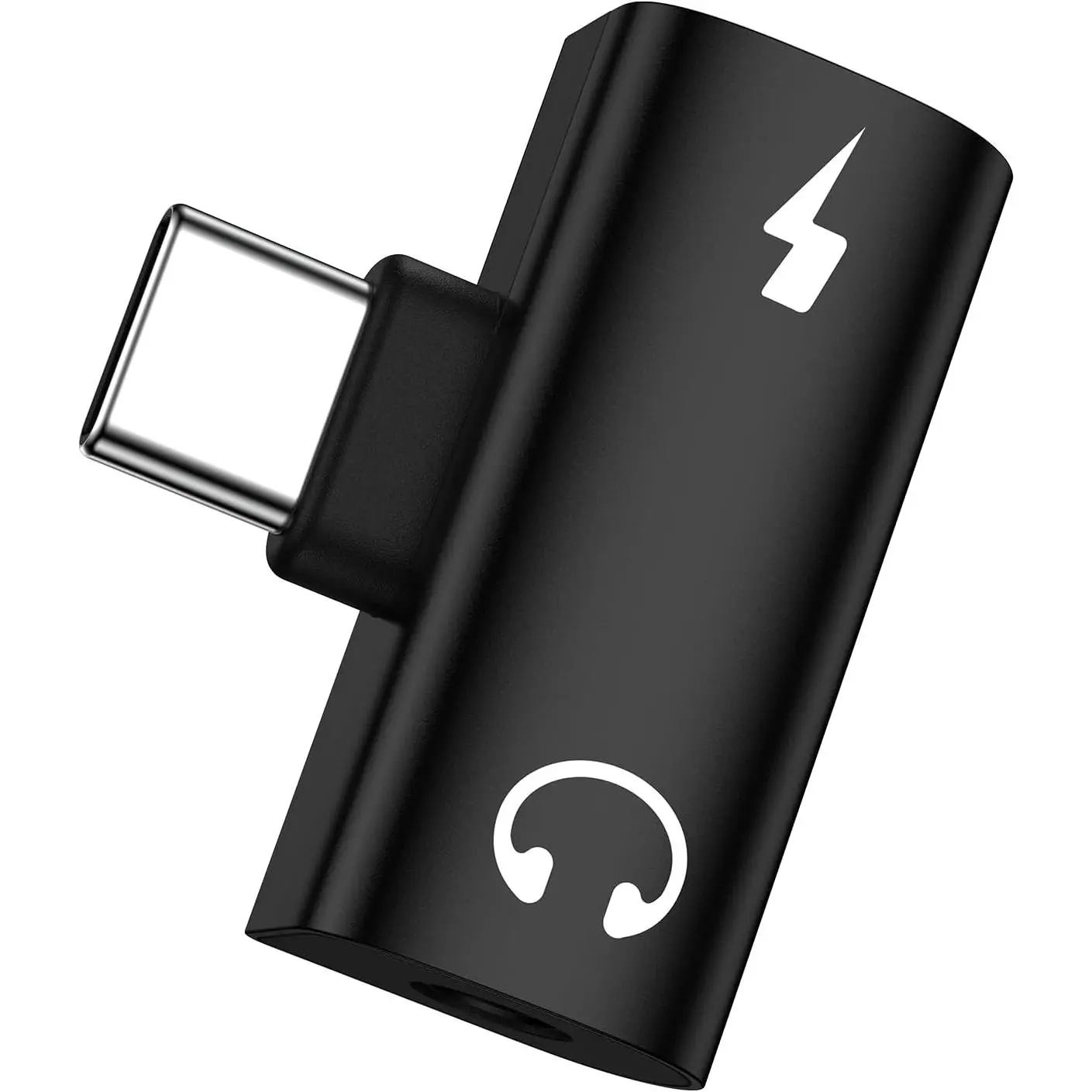 USB C  Headphone and Charger Adapter, 2 in 1 Type C to 3.5mm Aux Audio Jack with 60W   Dongle  Convertor for Galaxy A17/A16/A15/5G/A36/A56/S26/S25 Ultra  17/16/15 Pro Max