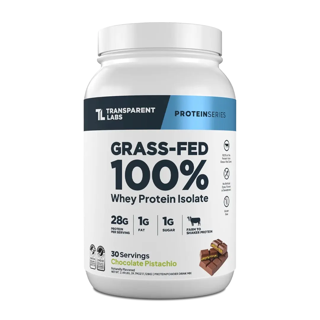 Transparent Labs - 100% Grass-Fed Whey Protein Isolate