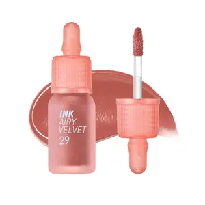 Peripera Ink Airy Velvet Lip Tint, Liquid Lip (0.14 fl oz, 021) -  Lightweight Lipstick Matte - Korean Cosmetics Makeup Smooth Moisture mauve matte lip Gloss Lipgloss Glossy Moisturize Hydrating Moisturizer Hydrate Moisturizing