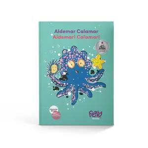 Aldemari Calamari “Aldemar Calamar” - Bilingual Spanish/English Book for Kids