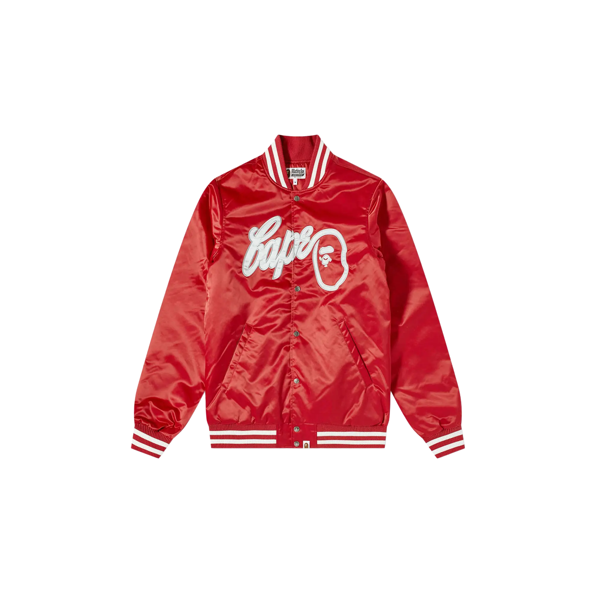 Ape Head Baseball Varsity Jacket "Red" 001LJH701002I Red