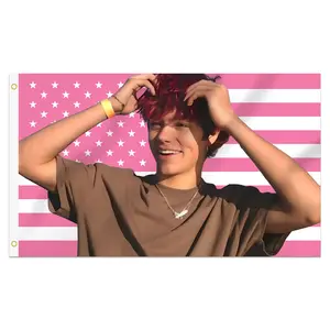 Malachi Barton Flag Tapestry 3x5 ft Wall Decor & Gift for Fans and Teens Vibrant Design Ideal for Bedrooms Living Rooms or Dorms - Decorative