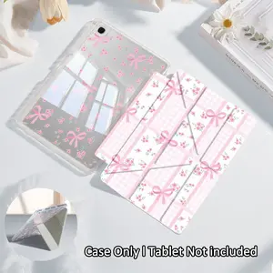 Case for Samsung Galaxy Tab,For S7+/S7FE/S8+/S9+/S9FE+/S10+ 12.4inch,S6 lite 10.4inch,A8 10.5inch,A9 8.7inch,A9+/A9Plus/S7/S8/S9/S9FE/S10FE 11inch,Tablet Cover,Ultra-thin Foldable Case with Pen Slot,Lightweight,Fully Shock-Proof,Y-Fold Acrylic Cover