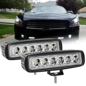 Nilight Led Light Bar 2PCS 18w Spot Driving Fog Light Led Pods Off Road Lights Boat Lights driving lights Led Work Light SUV Lamp motorcycle light auto lights luces para led para carro
