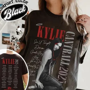 Youth & Adult Descendants Zombies Worlds Collide Tour Kylie Cantrall T-Shirt, Descendants Red Shirt, Zombies Tour Summer Music Festival 2026 ZDBS0