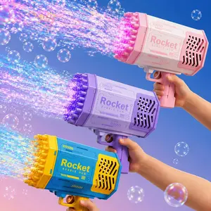 Bubble Machine, Bubble Gun Toy, Summer Outdoor Entertainment Toy for Beaches, Birthdays & Family Gatherings