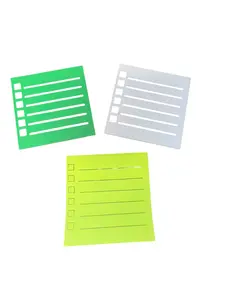 Sticky Note Checklist Stencil for 3x3 Notes – Reusable To-Do List Template – Perfect for Planners, Journals, ADHD Organization, Teachers, Productivity, Bullet Journaling