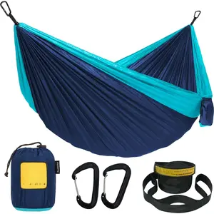 Wise Owl Outfitters Hammock for Camping Hammocks Gear for The Outdoors Backpacking Survival or Travel - Portable Lightweight Parachute Nylon - Up to 500lbs