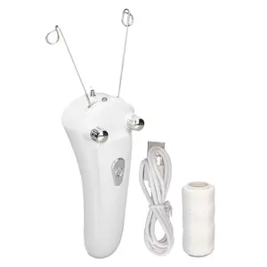 Threading Hair Removal for Women LED Light Electric Ladies Thread Hair Remover,Threader Machine Epilator for Fine Hairs on Face, Upper Lip, Arms