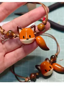 New Fox Bracelet DIY Creative Versatile Unique Design Healing Accessory High Aesthetic Delicate Jewelry for Women