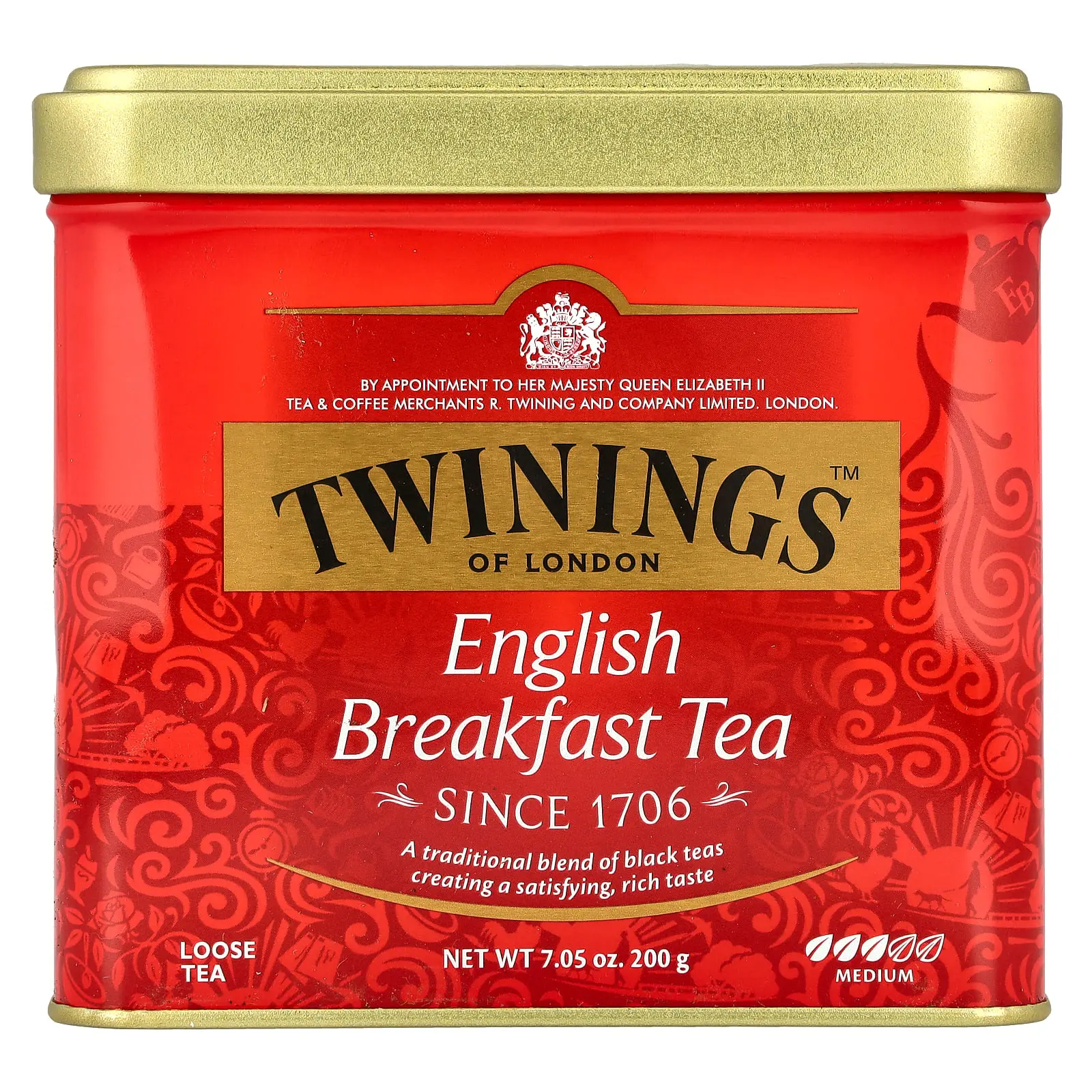 Twinings English Breakfast Loose Tea, 7.05 oz (200 g)