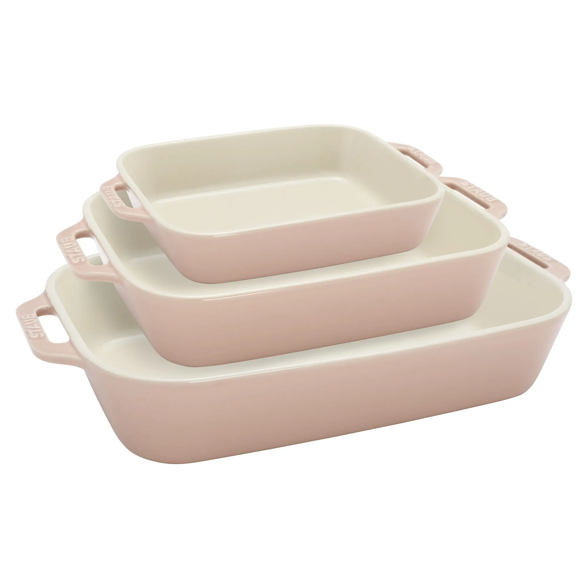STAUB Oven-to-Table Baking Dishes, 3-pc Set, Ceramic STAUB Oven-to-Table Baking Dishes, 3-pc Set, Ceramic