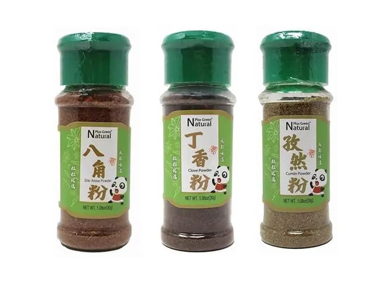 NPG Star Anise 1 OZ, Clove 1 OZ, Cumin Powder 1 OZ Spice Gift Set Flavor clove