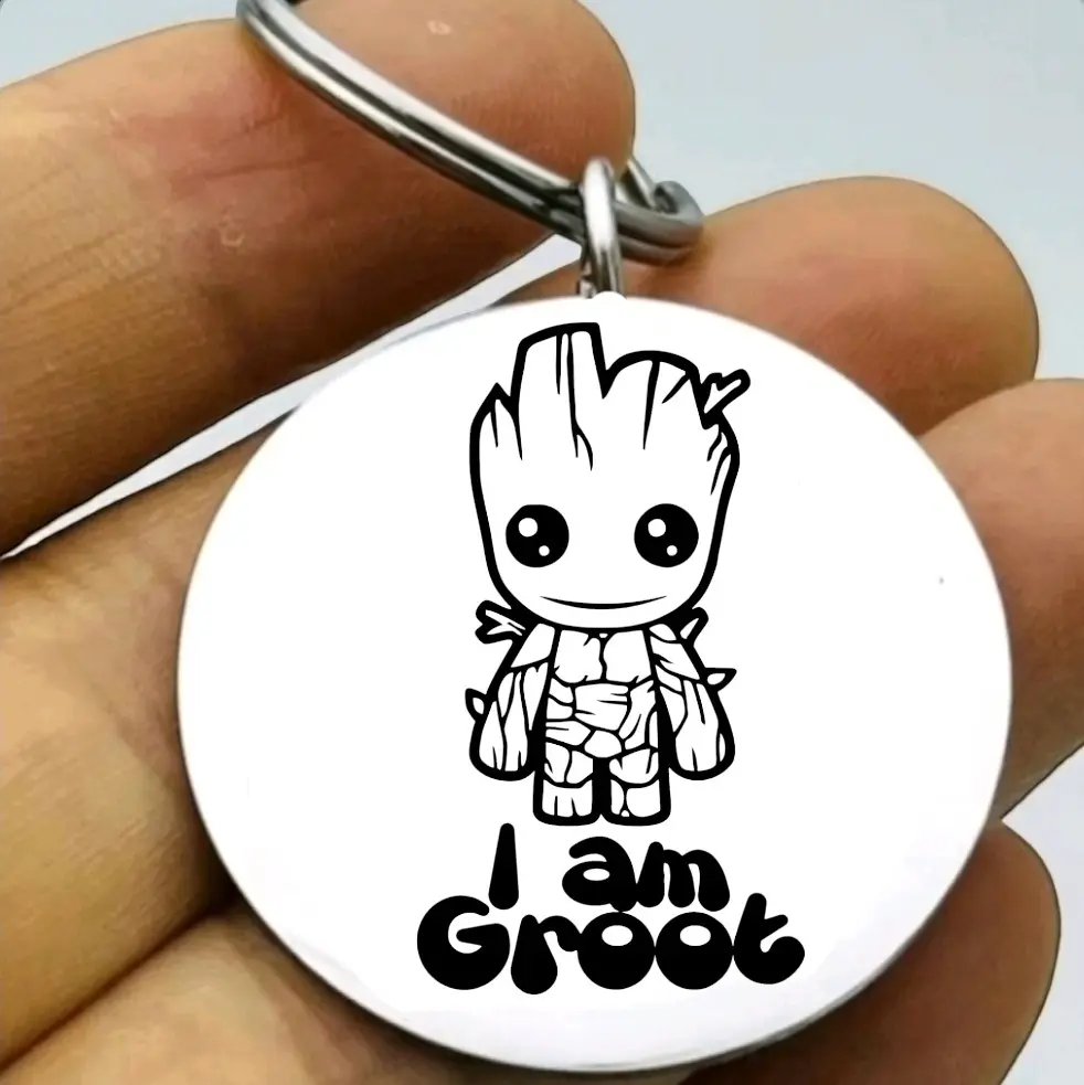 I'm groot guardian of galaxy hot Keychain