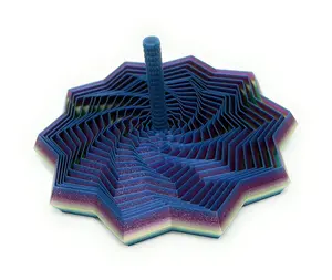 Ice Blue Galaxy Fidget Star Spinner