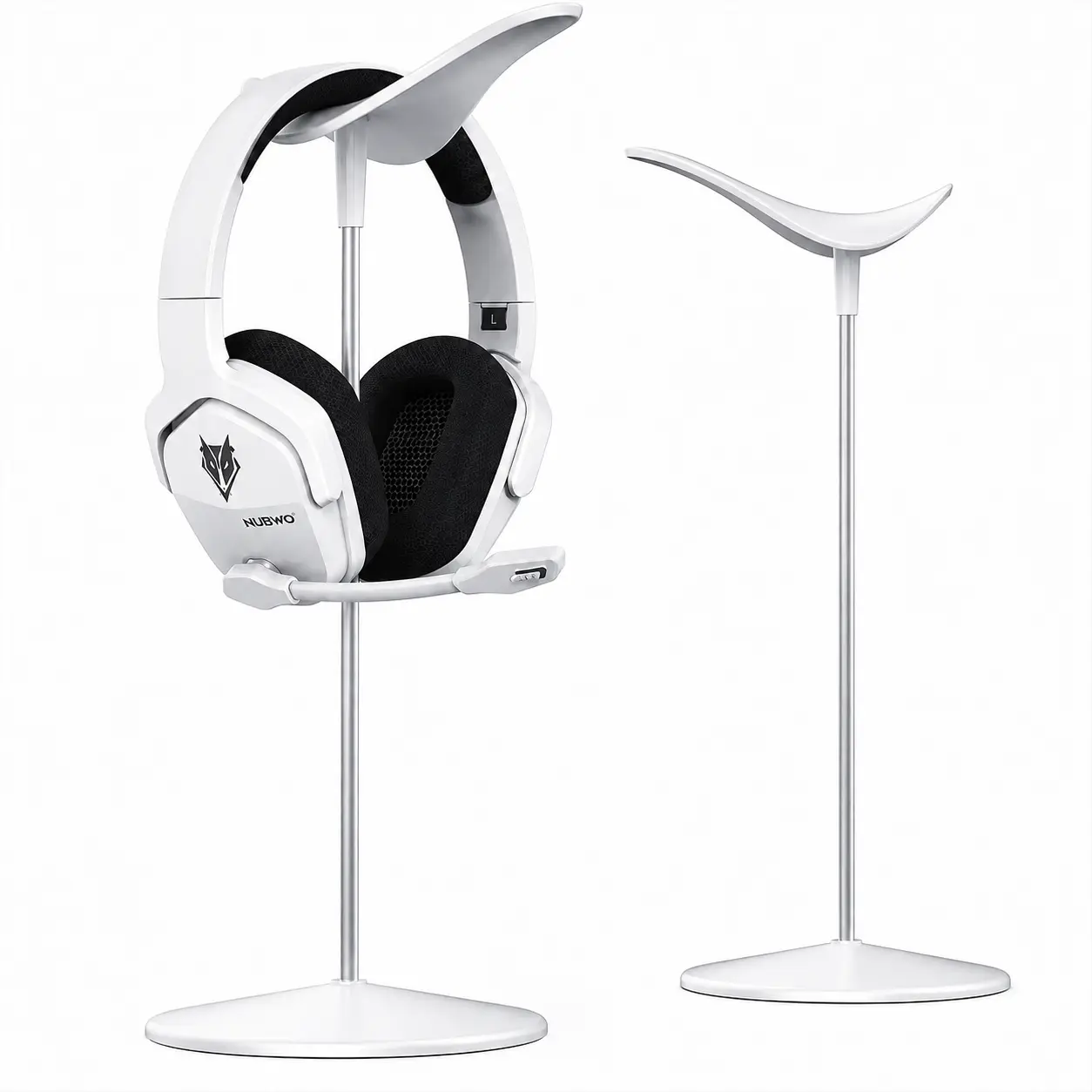 Desktop Headphone Stand, Sturdy Universal Headset Holder for Home, Office and Gaming Setups