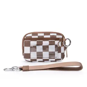 Iris Wallet 2nd Gen RFID Compact Design-wristlet style zipper coin pocke Compact Iris Carry All Wallet fashion mini wallet wallets for women Clear ID Window Wallet everyday bags wallets women Outdoor Wristlet Wallet Holiday Gift Wallet