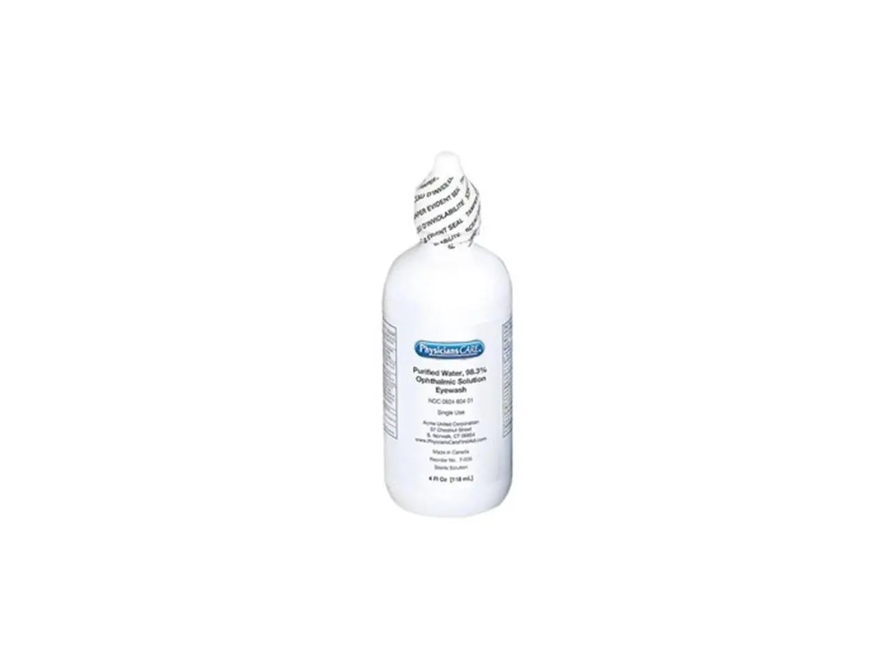 Personal Eye Wash Bottle, 4 oz.