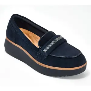 Clarks Collection x Jane & Courtney Leather Loafers - Zylah Shine