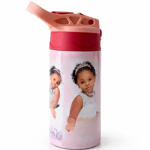 12 oz Sublimation Tumbler Stainless Steel Thermos Water Bottles for School,Milk, Juice, Drinks