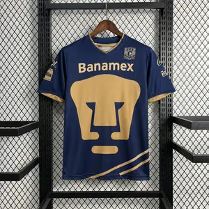 [Hot] - Pumas UNAM 2011-12 Away Soccer Jersey - Full Print Logo