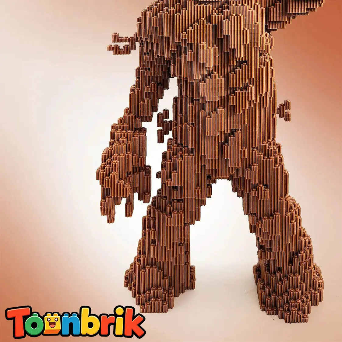 Toonbrik Hero Series Tree Dude (12,260PCS) 3D Micro Building Block Model