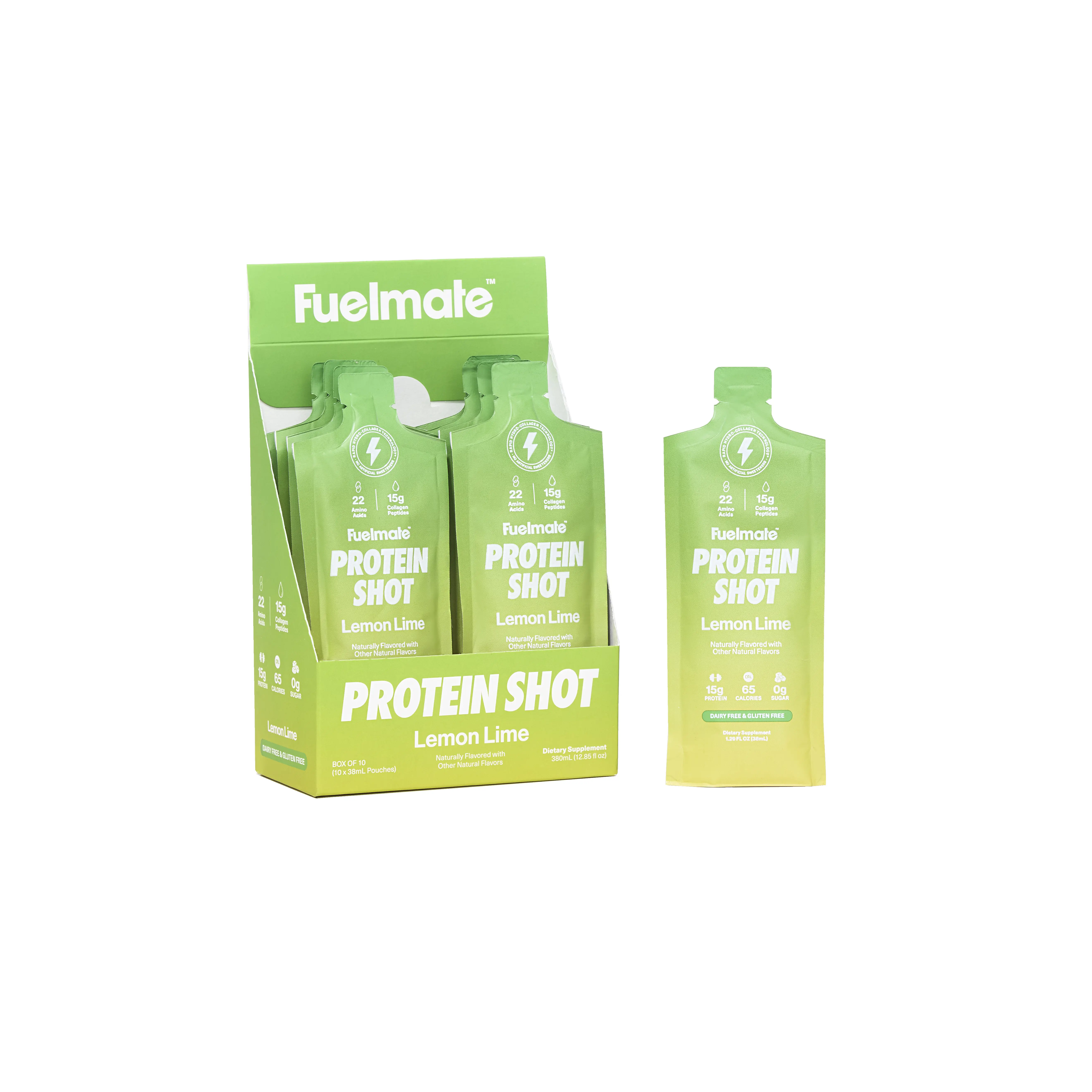 FUELMATE Liquid Collagen Protein Shots