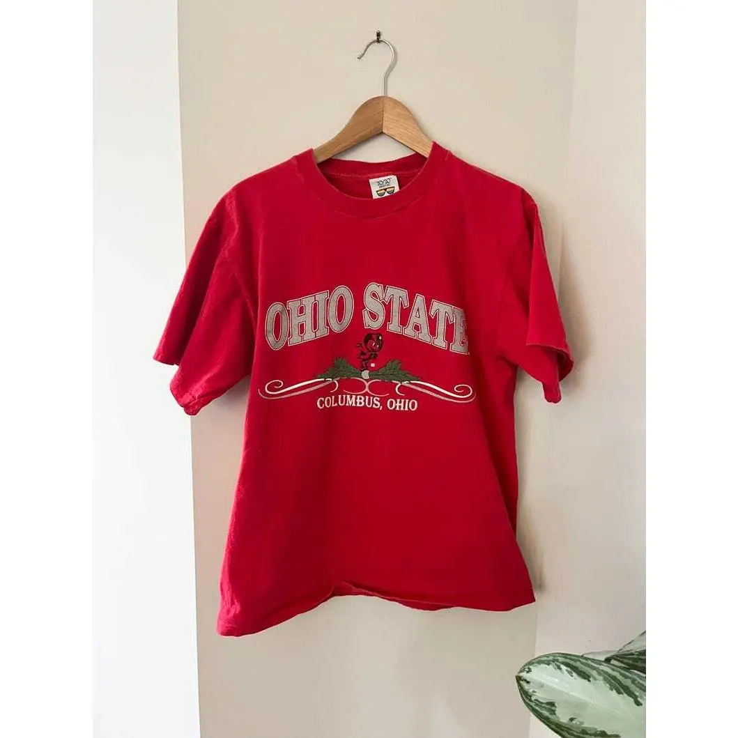 Vintage Ohio State Brutus Buckeye Tee Shirt