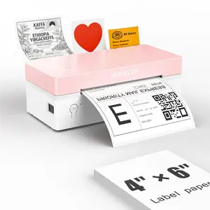 RT Bluetooth Wireless Thermal Label Printer - Compatible with iOS, Android, Windows, Mac, Chromebook - Efficient for Etsy, eBay, Shopify, USPS