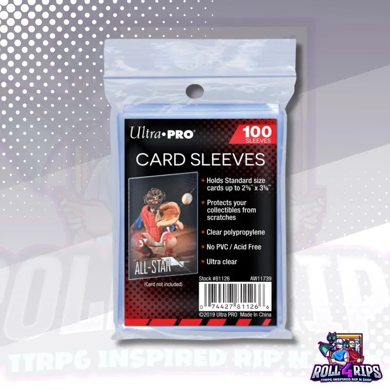 Ultra Pro: Standard 2.5 x 3.5" Soft Sleeves (Penny Sleeves) Trading Card Sleeves