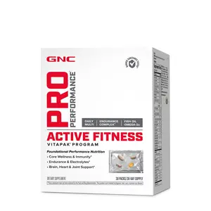 GNC Pro Performance Active Fitness Vitapak Program (30 Servings) Supplement Edible Healthcare Dietary