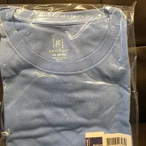 George Men's 2X Moisture-Wicking T-Shirts 2-Pack Size 2XL 50-52 Advanced Comfort Breathable Fabric Perfect Fit Soft Durable