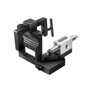 Pipe Tube Notcher with Adjustable Angle, 1/2-in to 3-in Tubing Notching Tool, 0 to 50 Degree Adjustability, Reinforced Base, for Repair Shops, Metalworking Projects