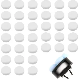 60 count  Air Vent Clip Replacement Pads Unscented Essential Oil Perfumes Refill Pads for  Air Freshener Clips Diffuser 17mm White Refill Replacement for Custom