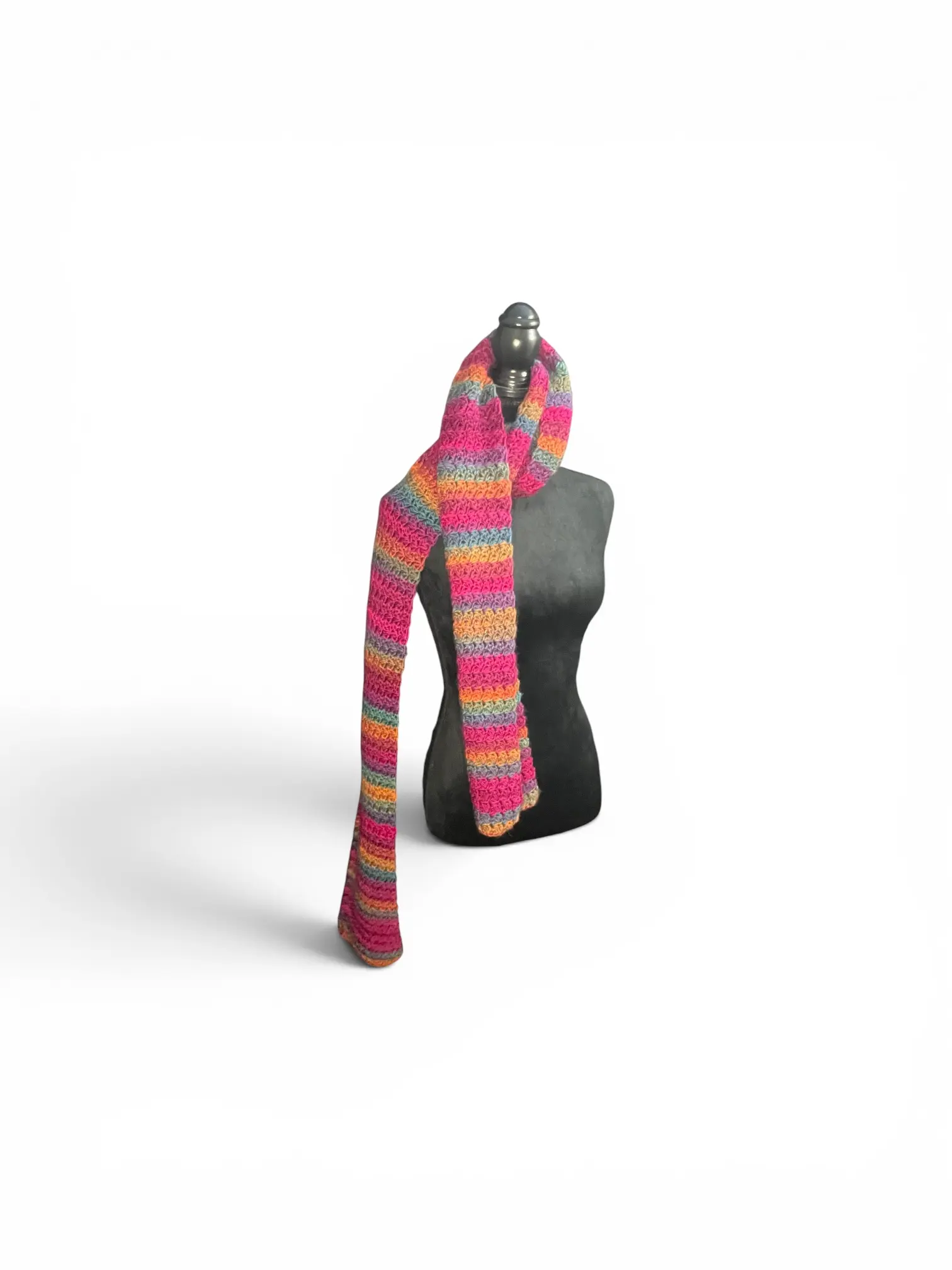 Handmade crochet scarf