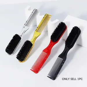 Multifunctional Men's Beard Grooming Brush, Suitable for Hair and Beard, Stylish Design, Durable Material, Perfect Gift for Him