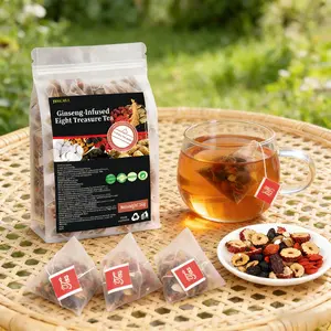 Ginseng Mulberry Herbal Health Tea is a nourishing and gentle tea that is not too hot or dry. It boosts energy, improves sleep quality, and nourishes the kidneys. It's a healthy tea that the whole family can enjoy with peace of mind. herbal formula