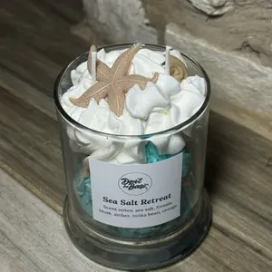 Sea salt retreat candle