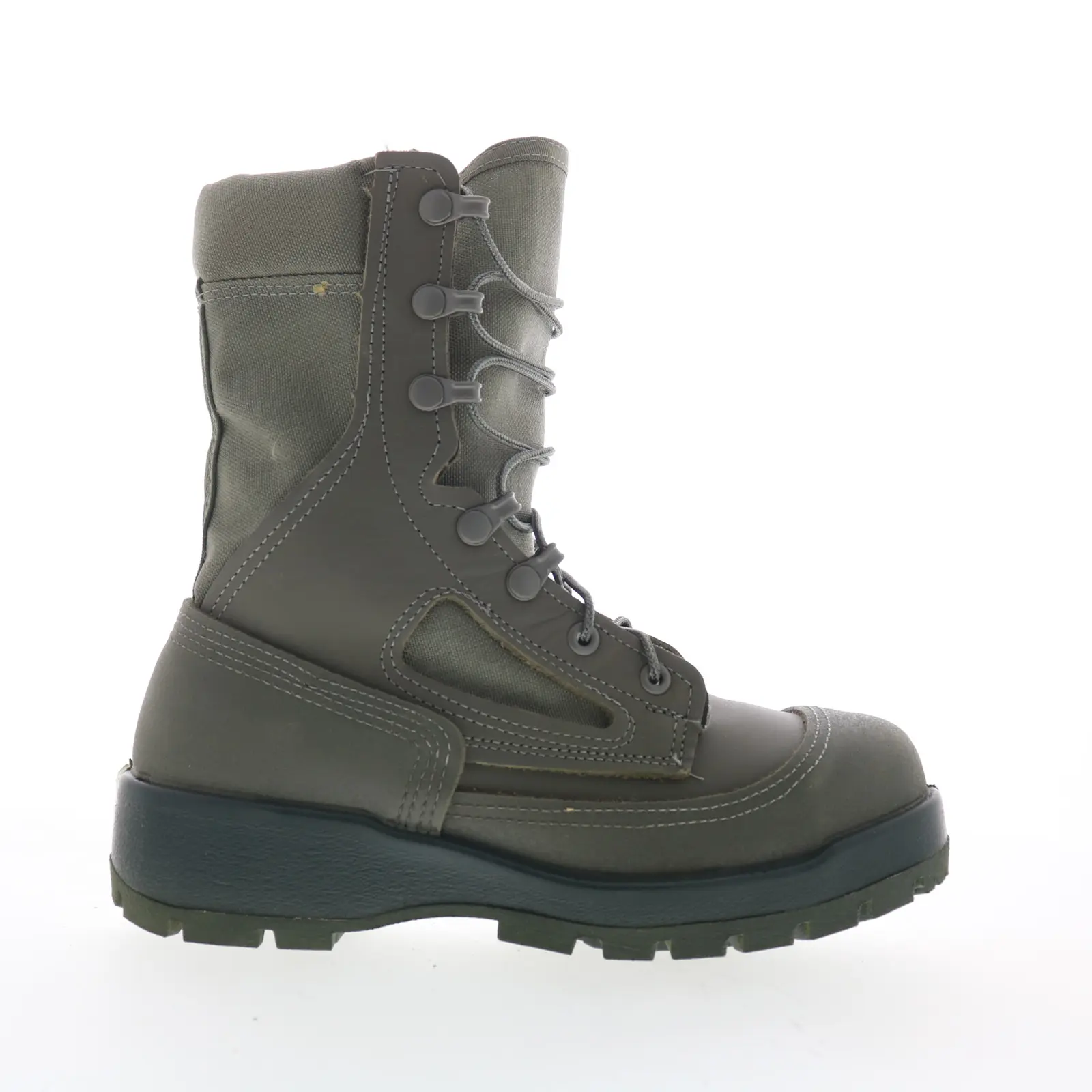 Belleville Maintainer Steel Toe Made In USA Mens Gray Wide Tactical Boots