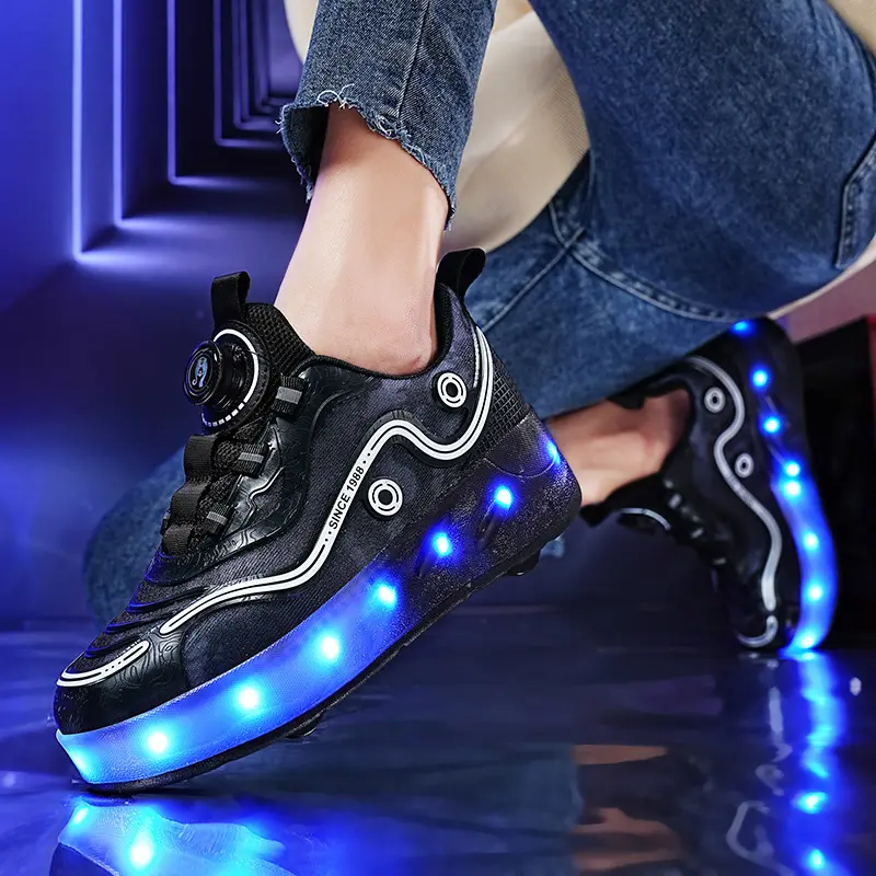 288 black four wheel light