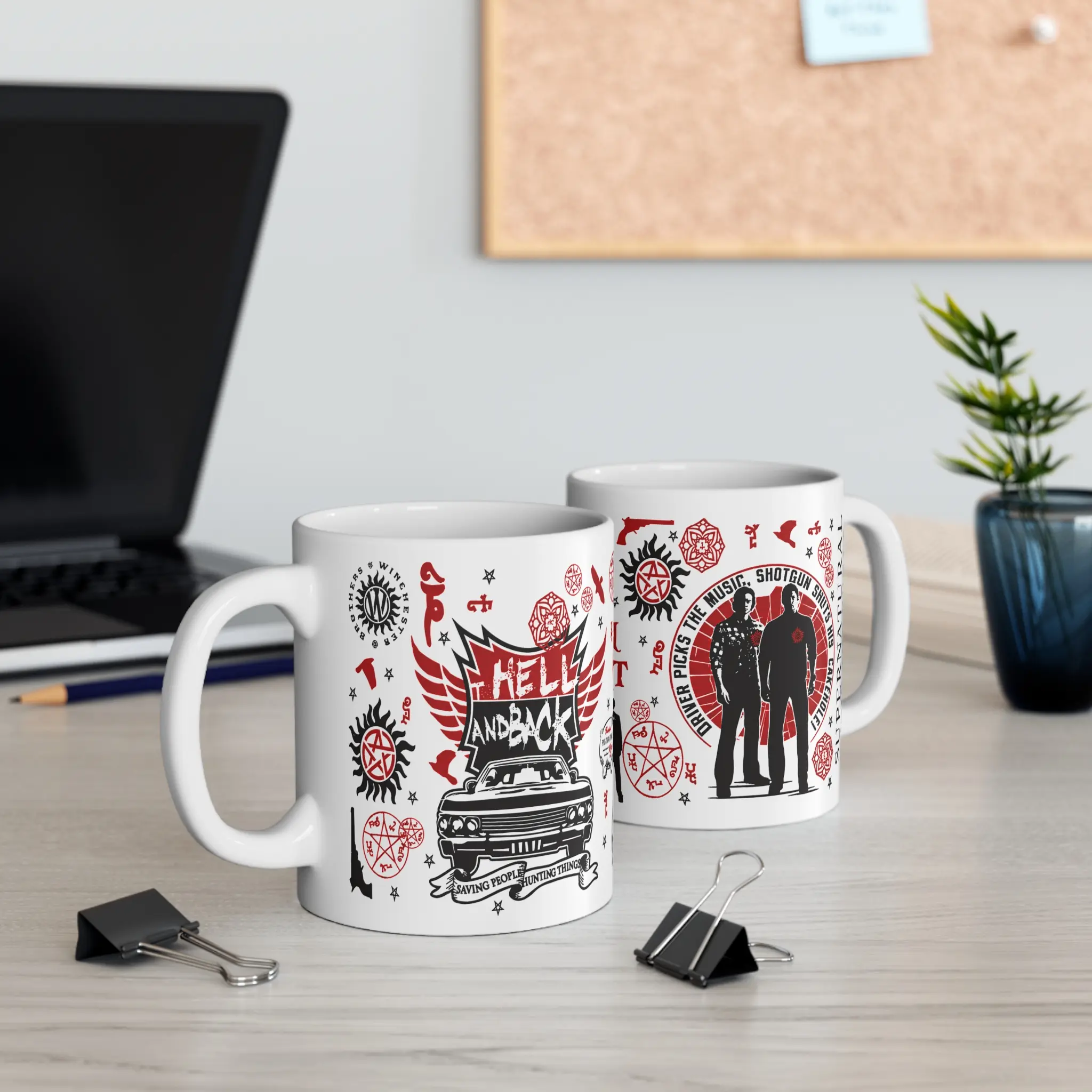 Supernatural Winchester Coffee Mug, Supernatural Mug