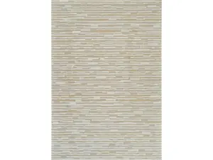 212 MAIN 4 x 6 ft. Stain-Proof Abstract Distressed Rectangle Size Area Rug, Beige & Brown, Abstract Look, Indoor Use