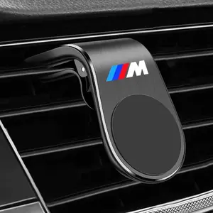 Car Vent Phone Holder Magnetic Mount, L-Shaped Dashboard Stand for Bmw M Series, Compatible with Models M2 M3 M4 M5 M6 X1 X3 X5 X6