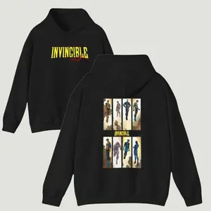 Mark Grayson Invincible Hoodie, Invincible TV Series Hoodie, Gift for Fans, Superhero Streetwear, Invincible Character Apparel