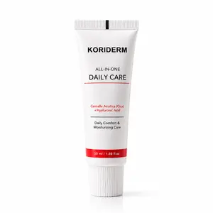 KORIDERM Daily Moisturizing Face Cream with Centella Asiatica Cica & Hyaluronic Acid, Lightweight Facial Moisturizer for Daily Skin Care, 50 ml