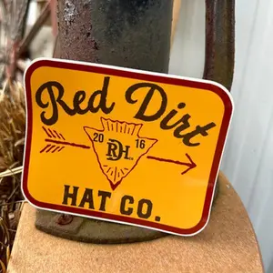 Red Dirt Hat Co. Mineral Water Sticker