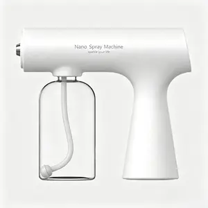 Say Goodbye to Stubborn Odors! Multi-Purpose Nano Sanitizer Gun for Every Corner of Your Home Ultimate Pet & Kid-Safe Sanitizer - Blue Light Nano Spray Gun for Toys, Furniture & Car Interiors