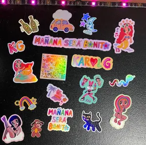 Holographic stickers-bundle
